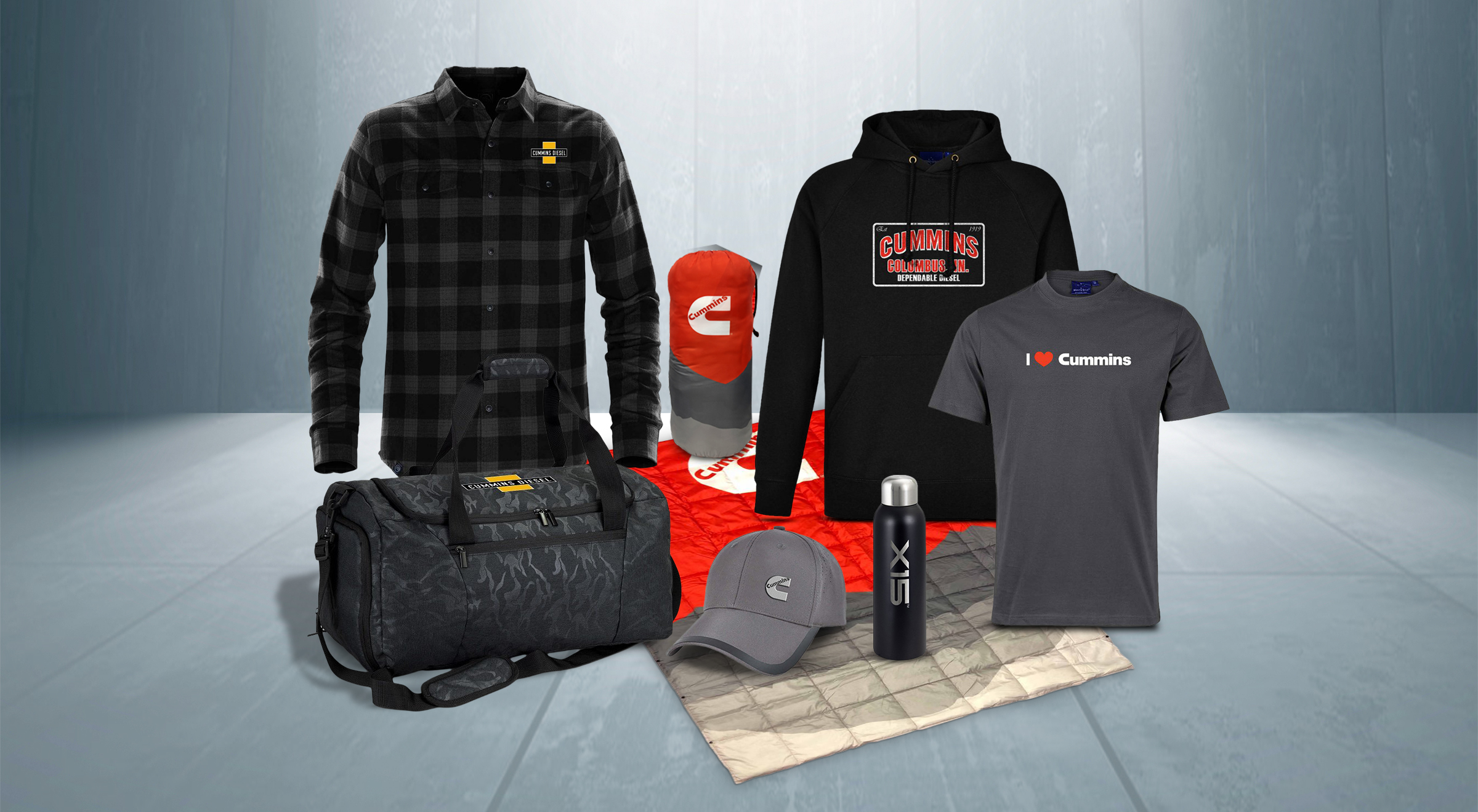 Cummins Australia branded merchandise